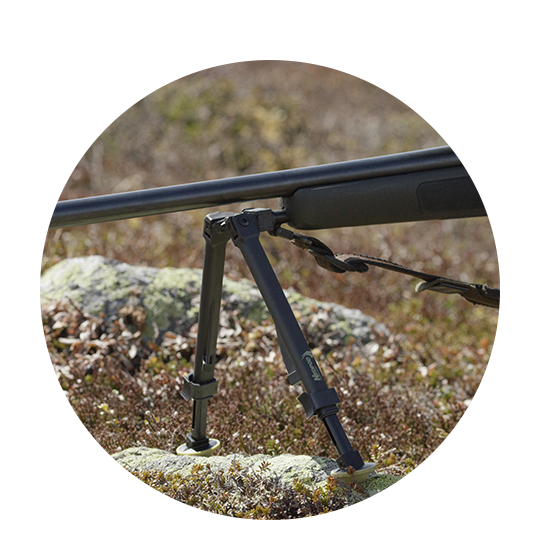 NeoPod Ultralight hunting bipod with cant friction lock 